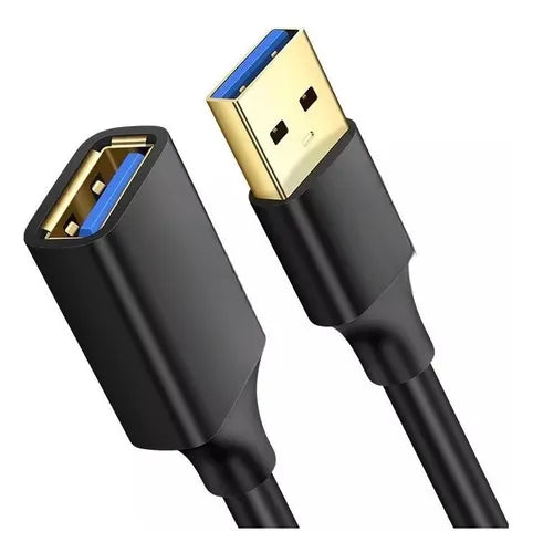 Cable Extensión Usb 3.0 Hembra Macho 5gbps 2mt Vidvie Hd06-2