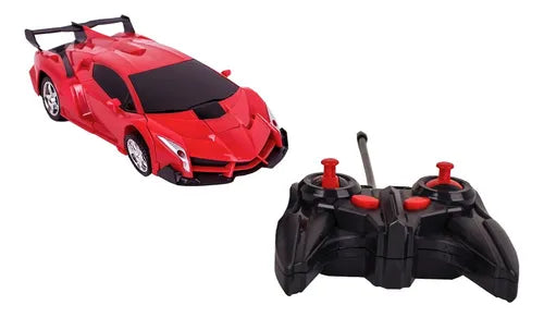 Auto Robot Transformers Juguete A Control Remoto