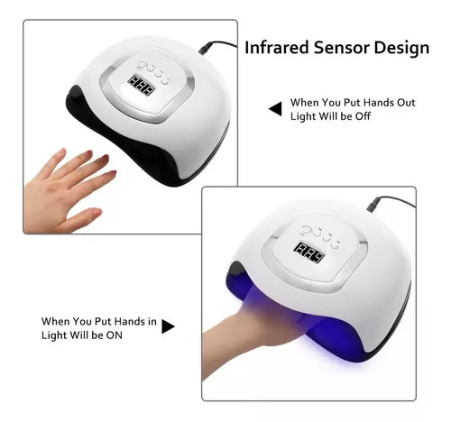 Lampara Para Uñas Lampara Led Uñas Secador Uv Profesional