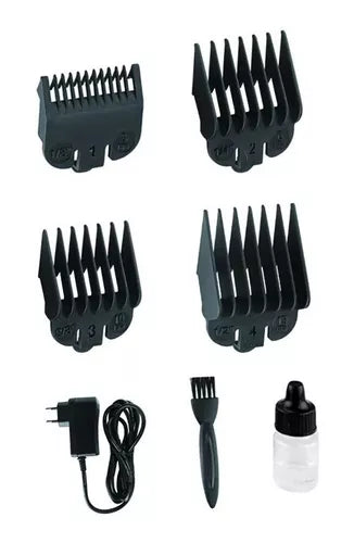 Máquina De Afeitar Corte De Pelo Inalámbrica Sokany Sk-9909 Color Blanco