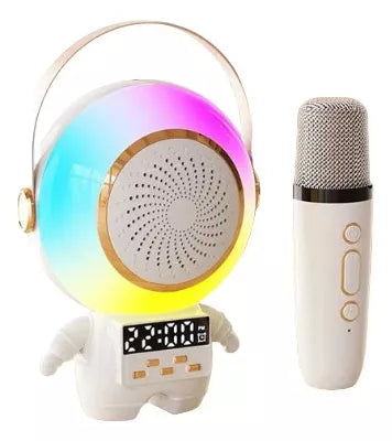 Altavoz Y Micrófono Inalámbrico Spaceman Karaoke Xm-x66