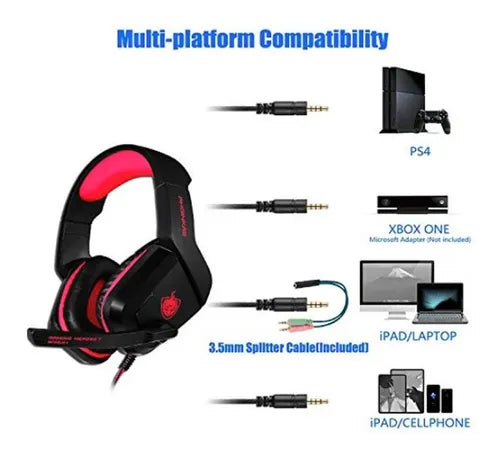 Audífonos Gamer Phoinikas H1