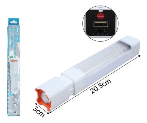 Tubo Luz Led Emergencia / Linterna 2 En 1 51cm