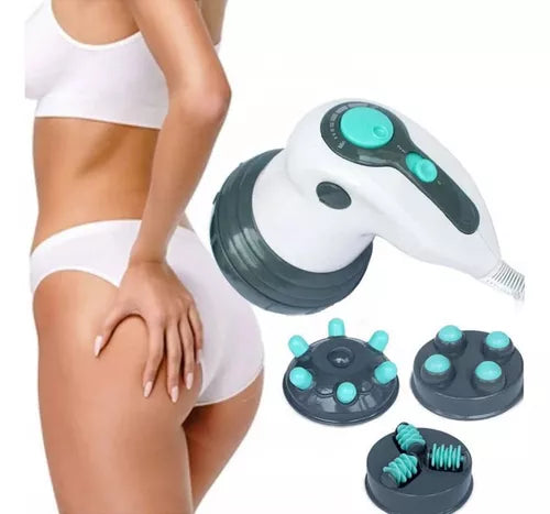 Masajeador Profesional Anticelulitis Infrarrojo 4 En 1 Calor