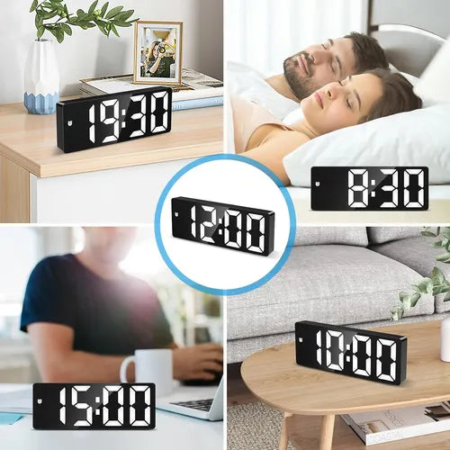 Reloj Despertador Digital Led De Mesa Escritorio