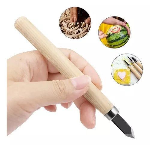 Juego De Cinceles Para Tallar Madera Cuchillos