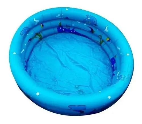 Piscina Inflable Para Niños 90 Cm Verano 3 Anillos