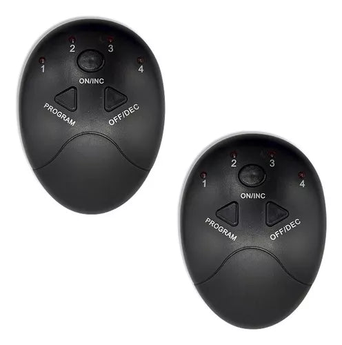 Cinturón Moldeador Inteligente Ems Fitness Monlové Ma-859 Color Negro