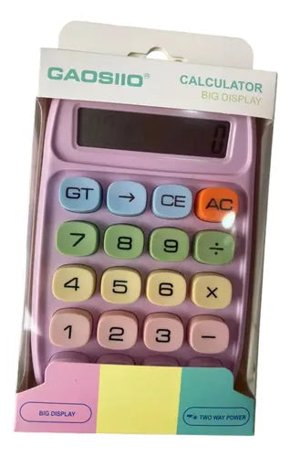 Calculadora 10 Dígitos Portátil Gaosiio Ds-2810c