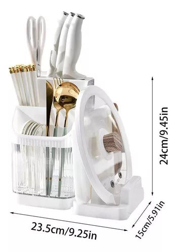 Escurridor De Cubiertos Organizador De Utensilios De Cocina