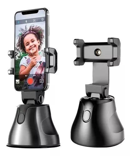 Soporte Celular Selfie Robot Automatico 360°