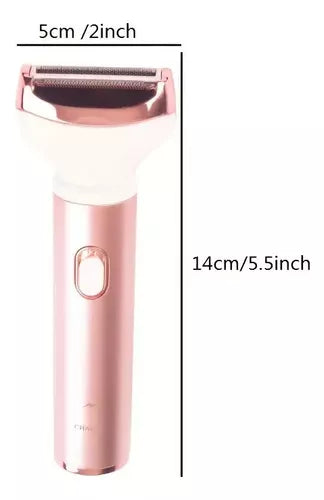 Depiladora Afeitadora Desvelladora Facial Corporal Usb 4en1