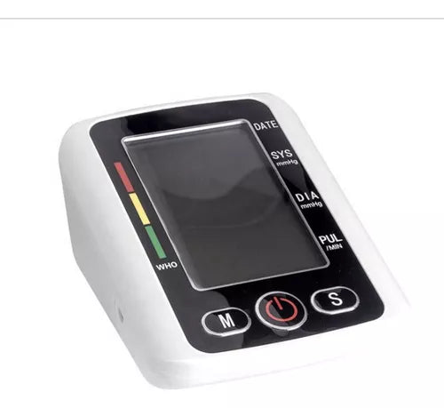 Tensiómetro Electrónico Automático De Brazo Función De Voz Color Blanco