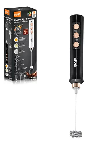 Mini Batidor Portátil 3 En 1 Carga Usb Raf R.342b