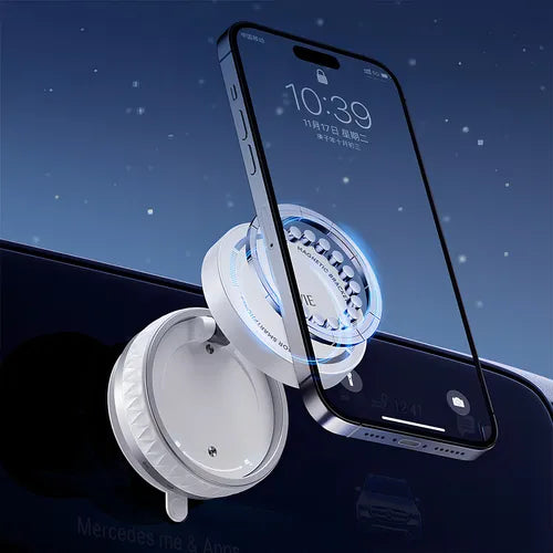Soportes Universales Para Teléfono De Coche Vidvie Hc1549 Blanco