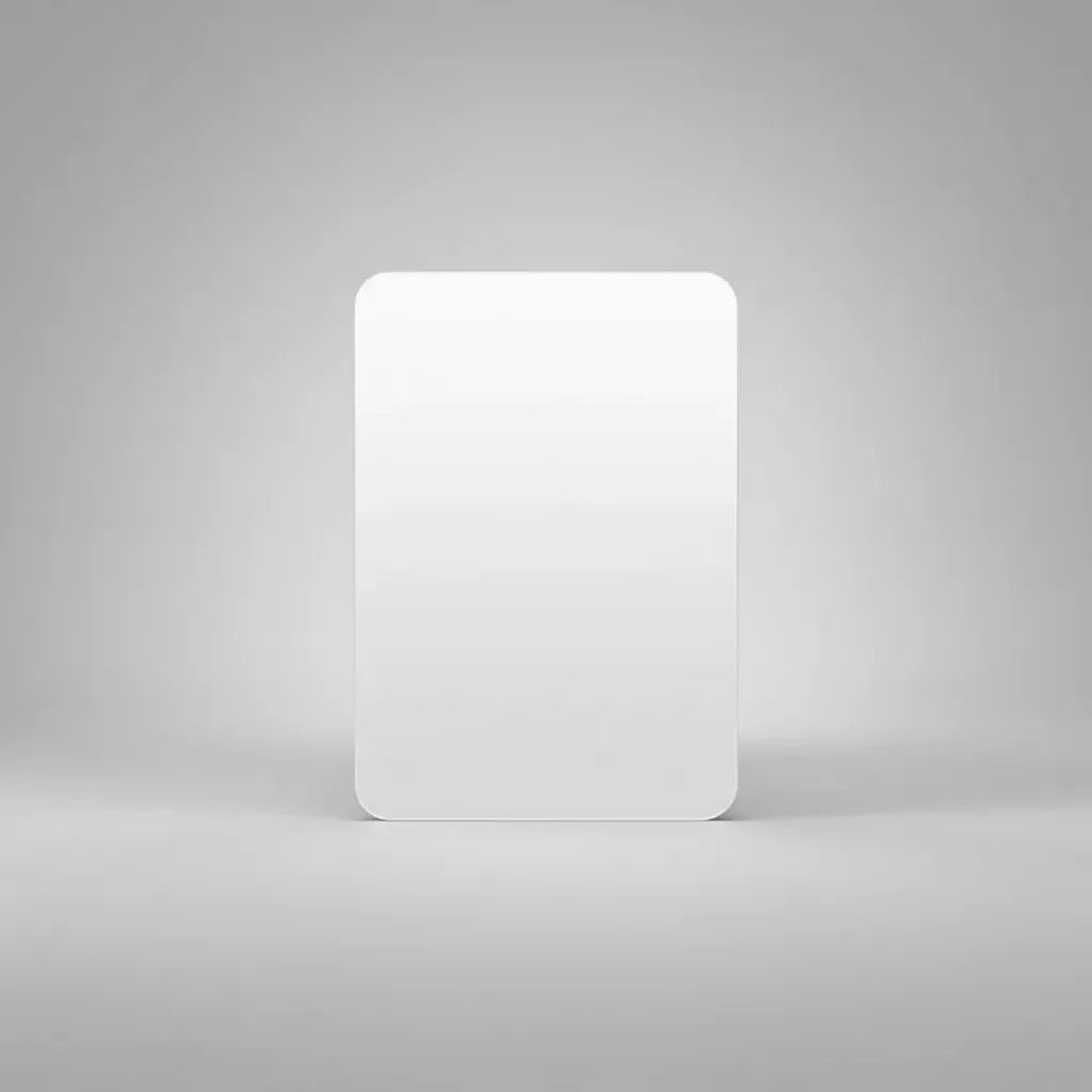 Lámina Espejo Adhesivo Flexible Decorativo Rectangular Sin Marco