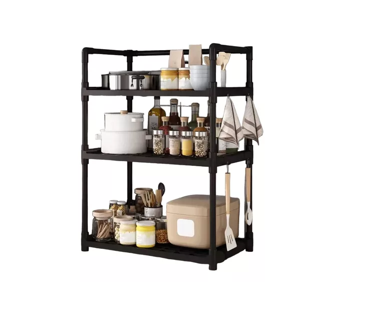 Estante Organizador De Cocina Baño Multifuncional 3 Niveles