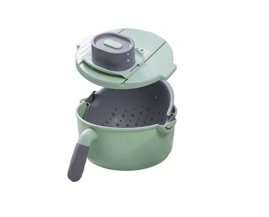 Picador Rallador Cortador Verduras Giratorio Multiusos 9en1