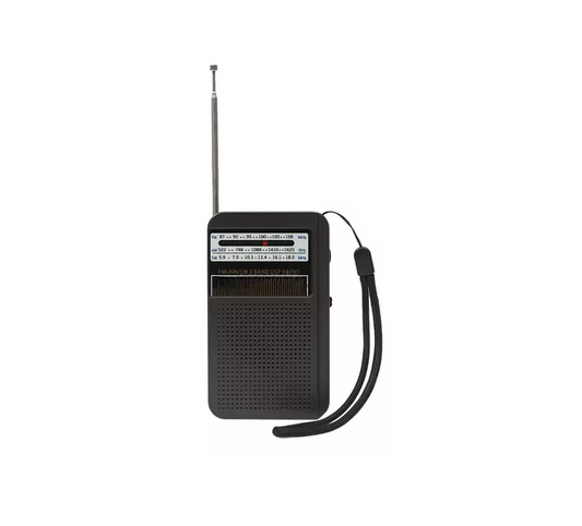 Radio Portátil Bolsillo Am/fm Antena Mk-308