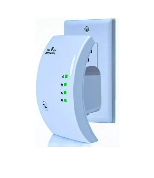 Repetidor Amplificador De Señal Inalámbrico Curvo Wifi H300