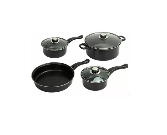 Juego De Ollas Batería De Cocina De7 Piezas
