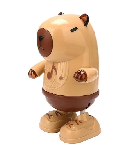 Juguete Capibara Bailarín Con Luces Y Música 3d