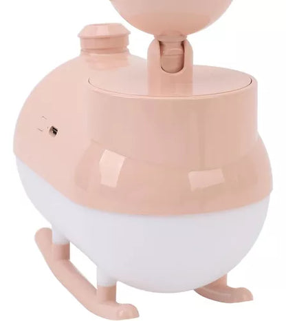 Mini Humidificador De Aire Portátil Luz Nocturna Aromático