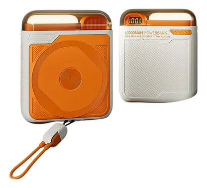 Cargador Inalámbrico Magnético 10000mah Power Bank 22.5w Color Blanco