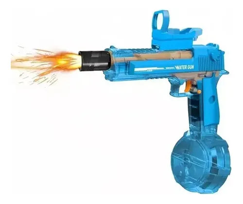 Pistola De Agua Juguete Niños Luces Led Desert Eagle