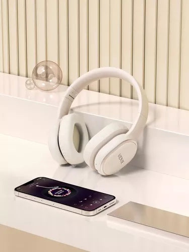 Audífonos Inalámbricos Bluetooth Vidvie Bbh21111 V5.3 Usb Color Blanco