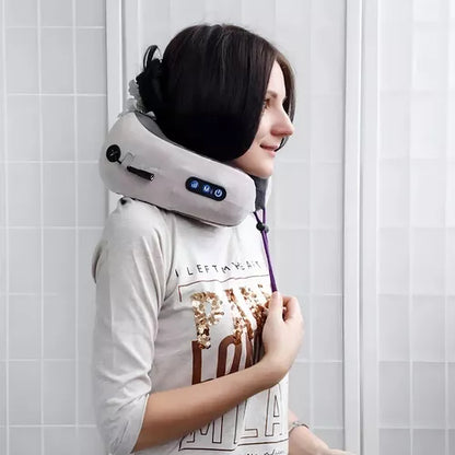 Masajeador Electrico Cervical Almohada Masajeadora Cuello