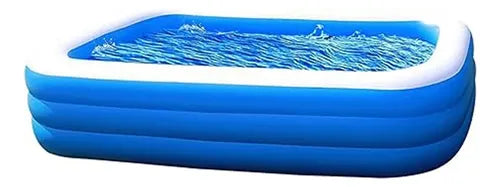 Piscina Inflable Niños Family Pool Rectangular 1,80*1,25mts