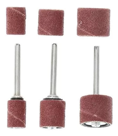 Set Lijas Para Dremel O Minitorno Con Adaptadores