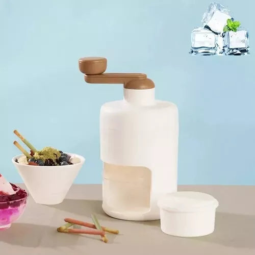 Máquina Trituradora De Hielo Manual Moledor Ice Shaver