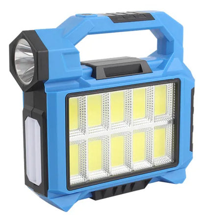 Linterna Led Lámpara Solar Usb Camping Trabajo Portátil