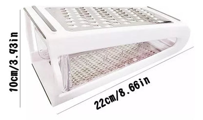 Rallador 2 Caras De Queso Con Caja De Almacenamiento