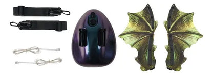 Alas De Dinosaurio Iluminadas Accesorio Para Disfraz