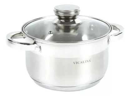 Cacerola Olla Acero Inoxidable