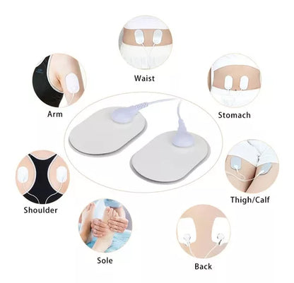Masajeador De Cuello Electroestimulador Digital 2 Electrodos