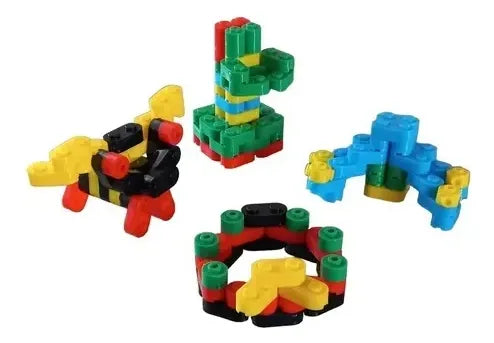 Bloques De Construcción Cubos De Encaje Juego Para Niños