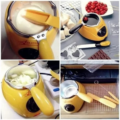 Maquina Chocolate Fondue Derretidor 30 Accesorios