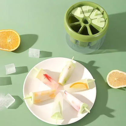 Molde De Silicona Para Hacer Helados De Paleta Hielo
