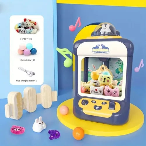 Mini Máquina Atrapa Peluches Garra Juguete Premio Niños