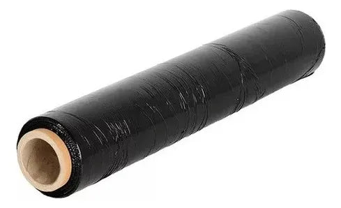 Alusa Film Negro Stretch Embalaje 20 Micrones 230 Mts 1,7 Kg