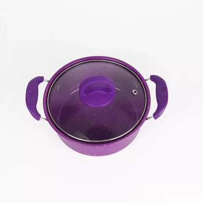 Set De Ollas Cocina Batería Antiadherente 14 Piezas