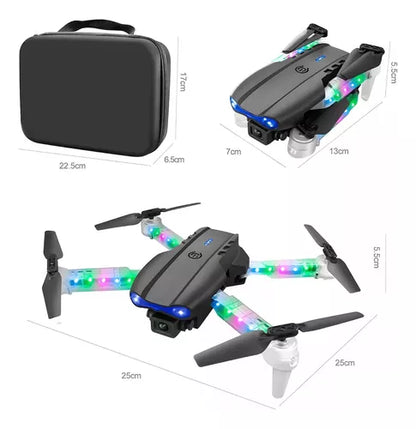 Drone Cámara 4k Plegable Transparente Rgb E88d Max