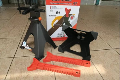 Pack Banquillos Automotriz 6 Toneladas Caballetes Mecánicos
