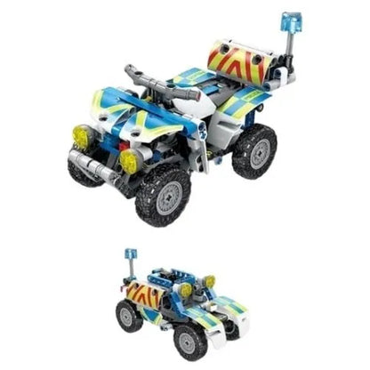 Camioneta Jeep Policía Juego Niños Construcción Autos