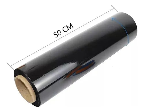 Alusa Film Negro Stretch Embalaje 20 Micrones 230 Mts 1,7 Kg