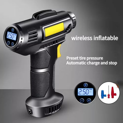 Compresor De Aire Digital Portátil Led Diseño Ergonómico